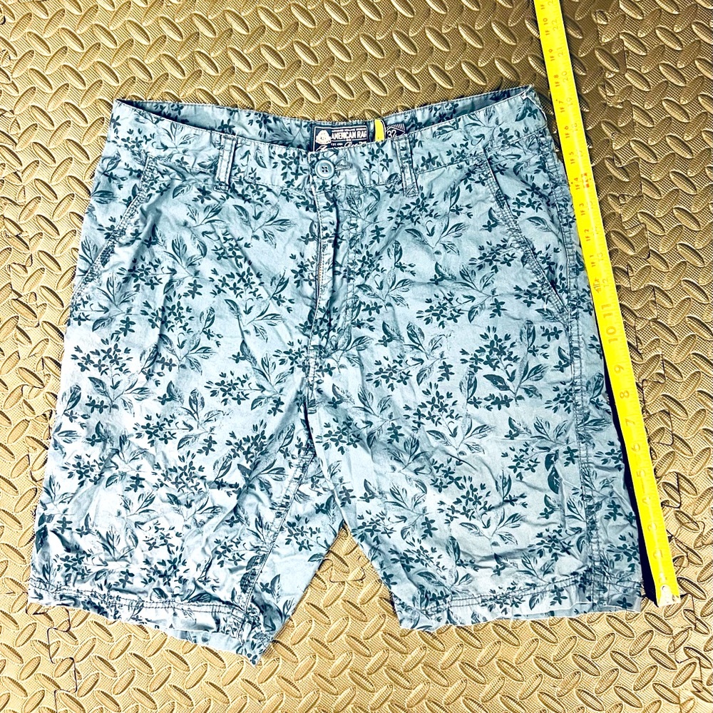AMERICAN RAG Swim Trunks for Mens. Size 32W, Color Blue.